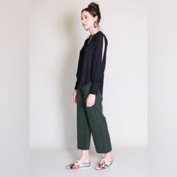 Rachel Comey Meryl Blouse in Black - Picture 4 of 16